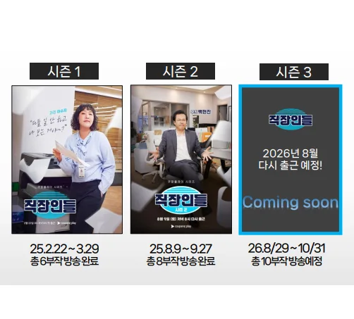쿠팡플레이 직장인들 시즌3 2